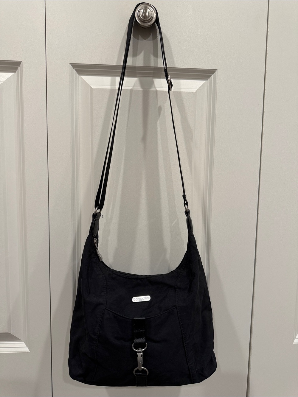 Black Shoulder Bag - Unbranded